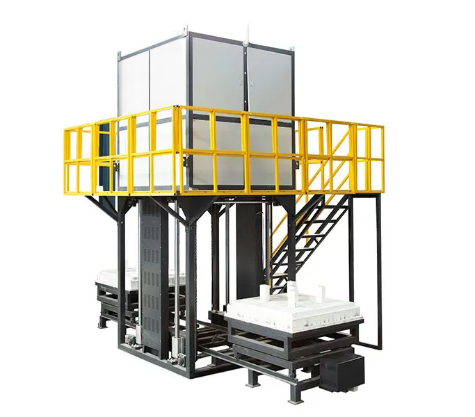 1200℃雙料臺升降爐